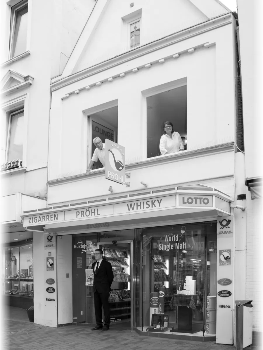 Ladenfront Pröhl Tabak und Whisky 2018